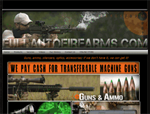Tablet Screenshot of fullautofirearms.com